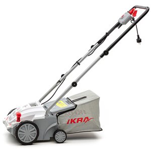 Scarificateur électrique 1500 W largeur 32 cm profondeur réglable sac 30 L 2 rouleaux Scarificateur électrique 1500 W largeur 32 cm profondeur réglable sac 30 L 2 rouleaux