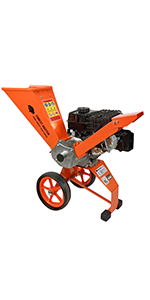 Broyeur à bois à essence 6 ch 208 cc 4 temps diamètre de coupe jusqu’à 50 mm entraînement direct lames réversibles Broyeur à bois à essence 6 ch 208 cc 4 temps diamètre de coupe jusqu’à 50 mm entraînement direct lames réversibles