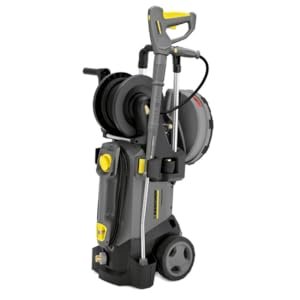 Nettoyeur haute pression eau froide 130 bar débit 500 l/h tuyau 15 m enrouleur nettoyeur de surfaces Nettoyeur haute pression eau froide 130 bar débit 500 l/h tuyau 15 m enrouleur nettoyeur de surfaces