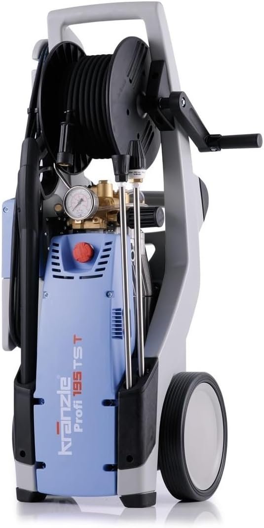 Nettoyeur haute pression électrique 230 V 140 bar débit 660 l/h tuyau 15 m Nettoyeur haute pression électrique 230 V 140 bar débit 660 l/h tuyau 15 m