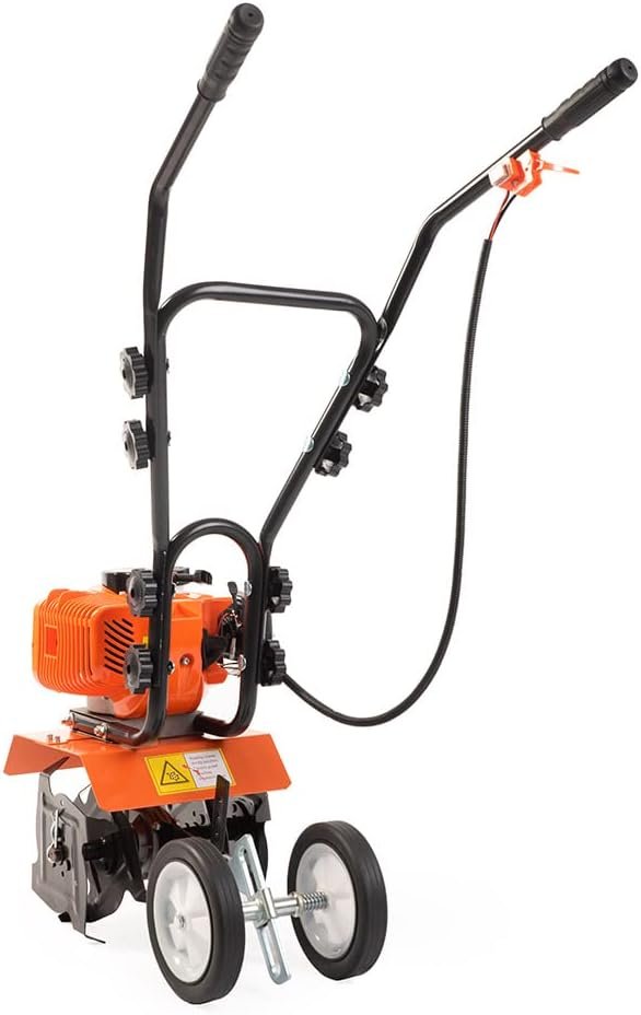 Motoculteur essence 52 cc largeur 30 cm profondeur 15 cm Motoculteur essence 52 cc largeur 30 cm profondeur 15 cm