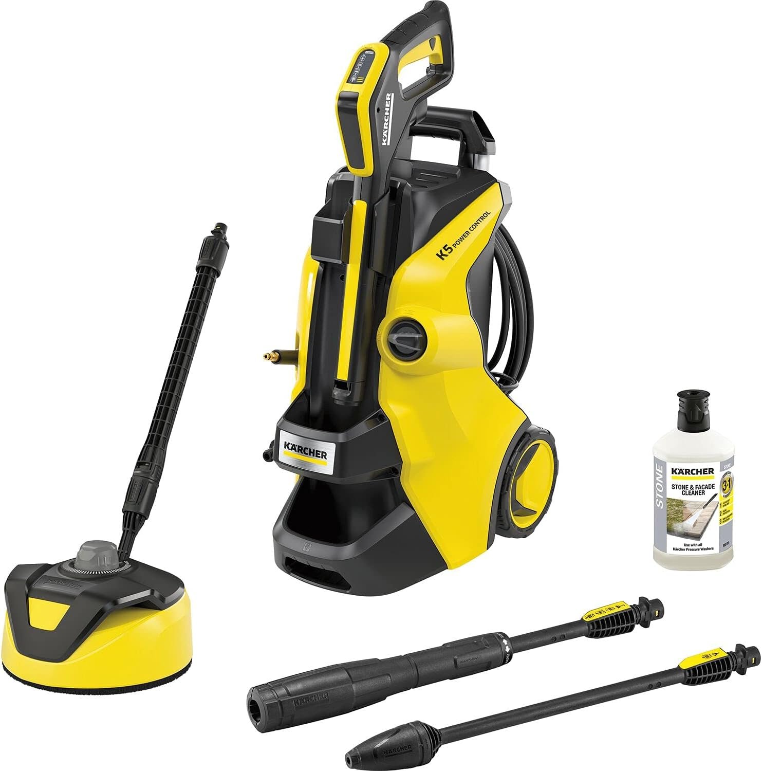 Kärcher Nettoyeur Haute Pression K 5 Power Control Flex Home, Pression : Max. 145 Bar, Débit : 500 l/h, Surface : 40 m²/h, Poids : 13 kg, Pistolet Haute Pression, Rotabuse, Lance, Kit Home Kärcher Nettoyeur Haute Pression K 5 Power Control Flex Home, Pression : Max. 145 Bar, Débit : 500 l/h, Surface : 40 m²/h, Poids : 13 kg, Pistolet Haute Pression, Rotabuse, Lance, Kit Home