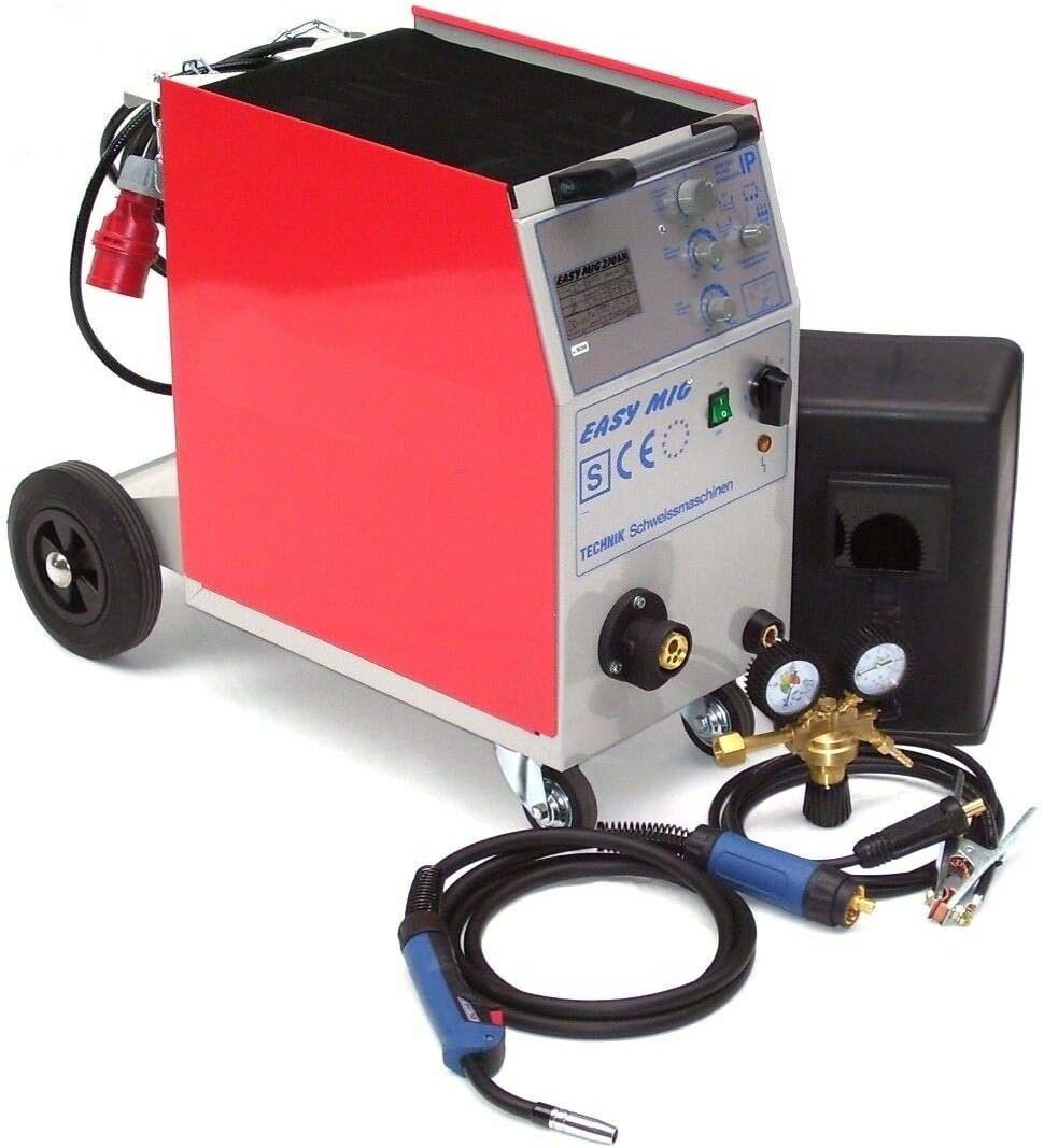 Poste à souder MIG MAG 250 A 400 V avec bouteille 20 L et fil 15 kg Poste à souder MIG MAG 250 A 400 V avec bouteille 20 L et fil 15 kg