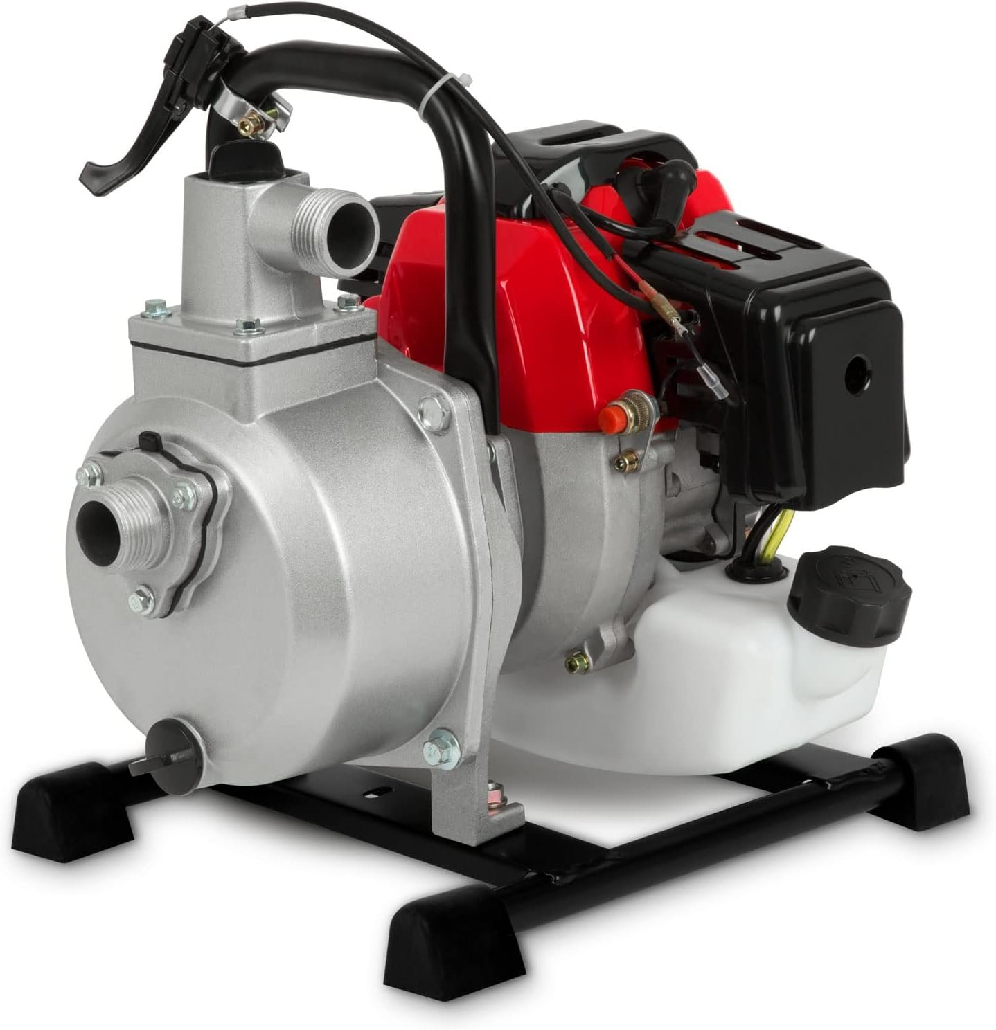 Pompe à eau à essence 5,5 CV débit 30 000 l/h raccord 2″ aspiration 7 m refoulement 30 m Pompe à eau à essence 5,5 CV débit 30 000 l/h raccord 2″ aspiration 7 m refoulement 30 m