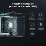 Batterie solaire 1920 Wh extensible à 7680 Wh IP65 auto-chauffante