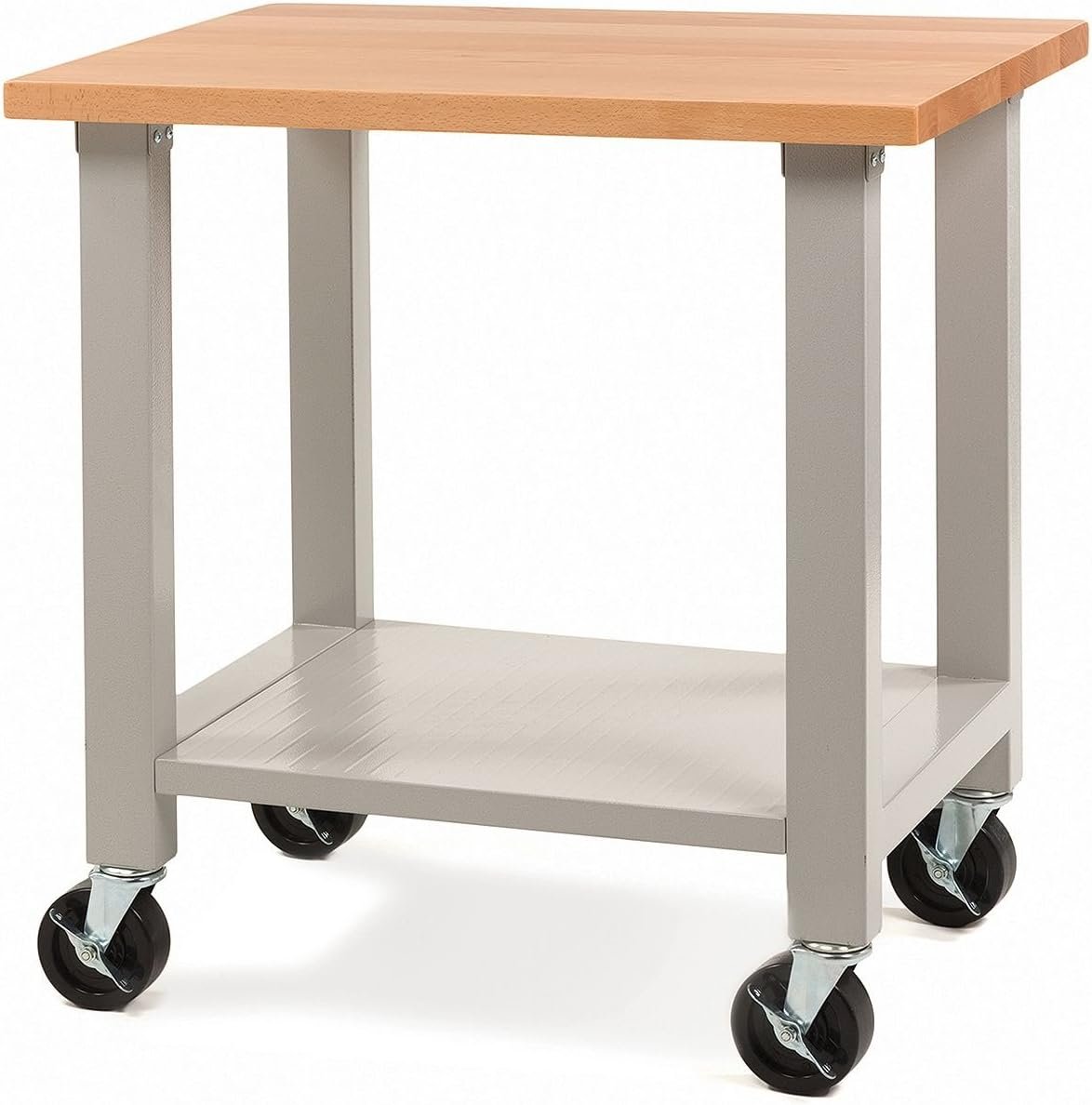Établi mobile 4 tiroirs avec plateau bois Établi mobile 4 tiroirs avec plateau bois