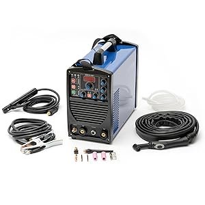 Poste à souder TIG AC/DC 200 A 230 V avec fonction impulsion et mode MMA Poste à souder TIG AC/DC 200 A 230 V avec fonction impulsion et mode MMA