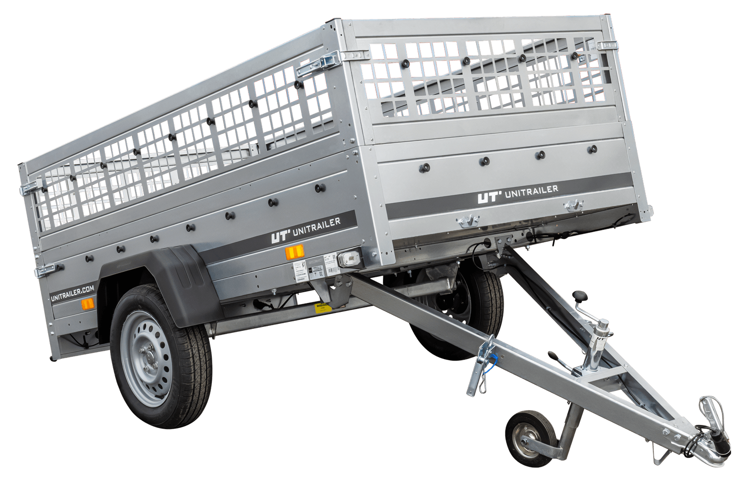 Remorque voiture basculante UNITRAILER Garden Trailer 230 Kipp 2304 x 1256 mm PTAC 750 kg Remorque voiture basculante UNITRAILER Garden Trailer 230 Kipp 2304 x 1256 mm PTAC 750 kg