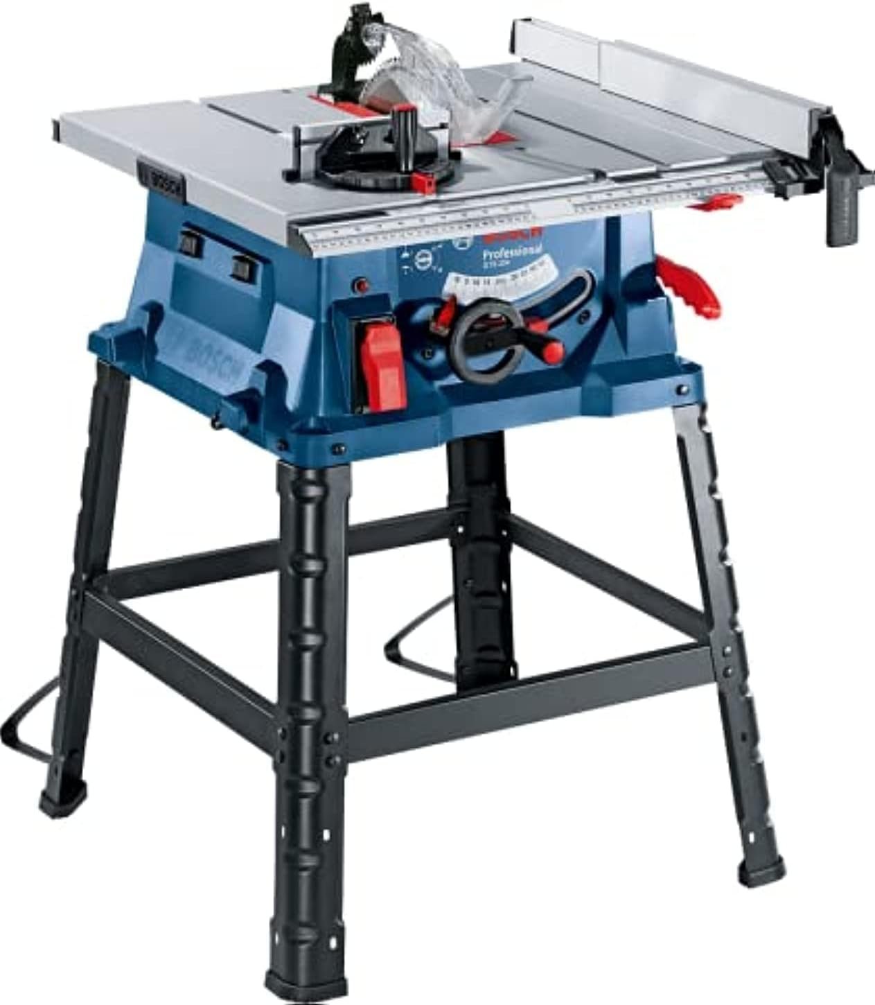 Scie circulaire de table filaire 1800 W 230 V table acier extension 265 mm Scie circulaire de table filaire 1800 W 230 V table acier extension 265 mm