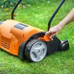 Scarificateur électrique 1350 W 33 cm 2 en 1 avec sac de collecte 40 L