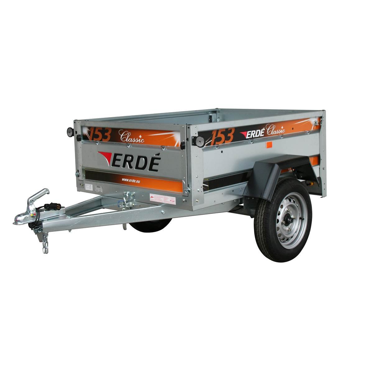 Remorque bagagère 153 Classic caisse basculante 500 kg 149x104x48 cm Remorque bagagère 153 Classic caisse basculante 500 kg 149x104x48 cm