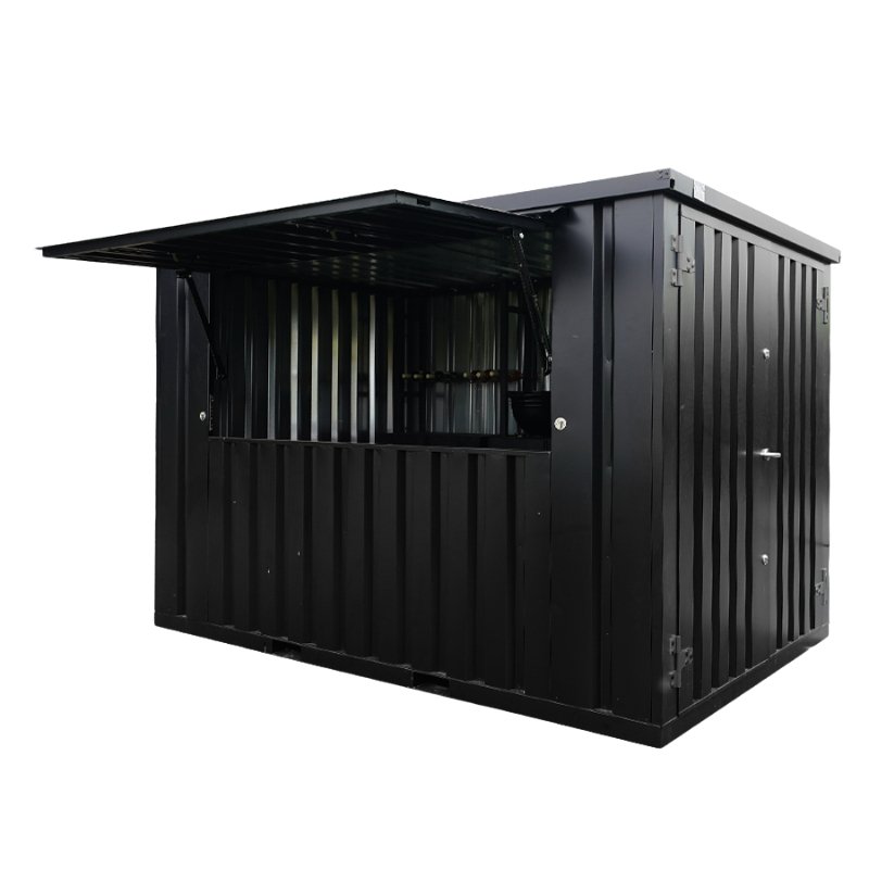 2-1.jpg BARCONTAINER 3×2 XL METER SCHWARZ RAL 9005 – Image 1