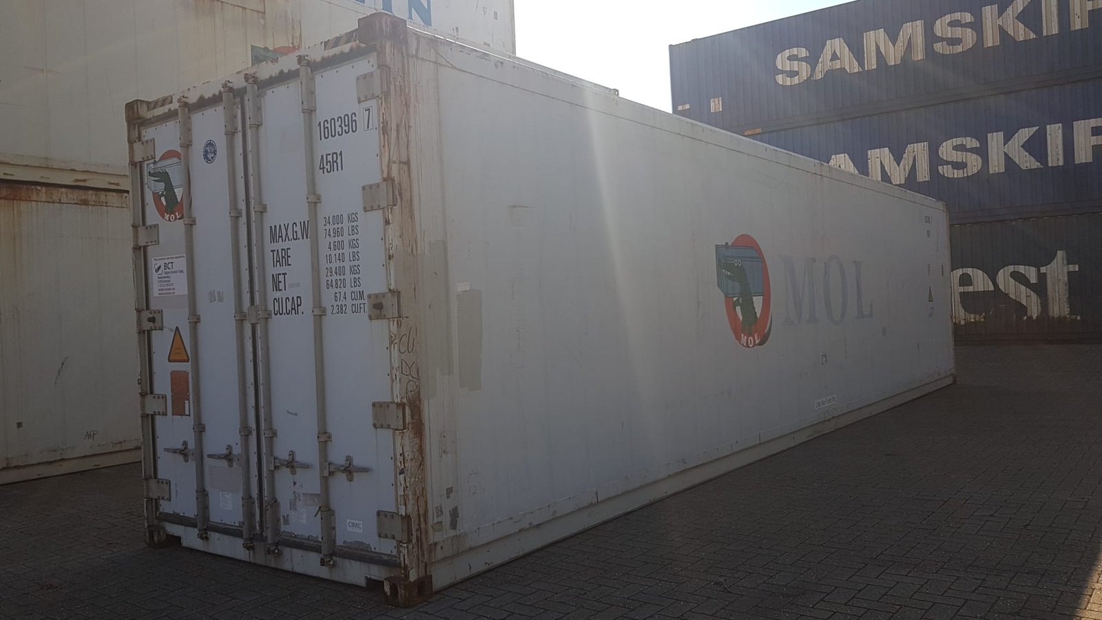 40ft.HCinsulated3_02be9094-2f01-48ea-b182-94399554213f.jpg 40 Fuss Container | High Cube | Insulated | Gebraucht | C – Image 1