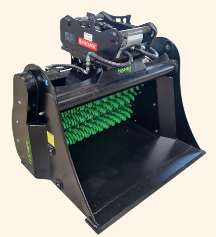 HSS_-2.png HÄNER HSS 600-3 – Schaufel-Separator für Minibagger 2,5 – 5,0 to. – Image 1